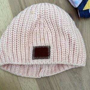 Love your melon knit winter hat 0-6 months